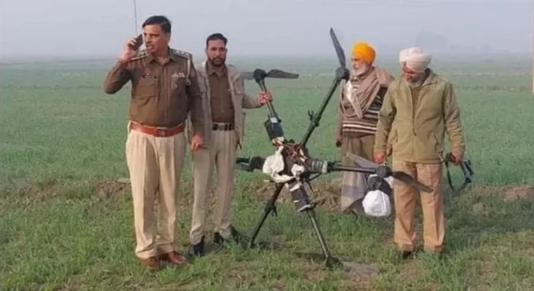 पंजाब के तरनतारन जिले में Pakistani Drone जब्त किया गया