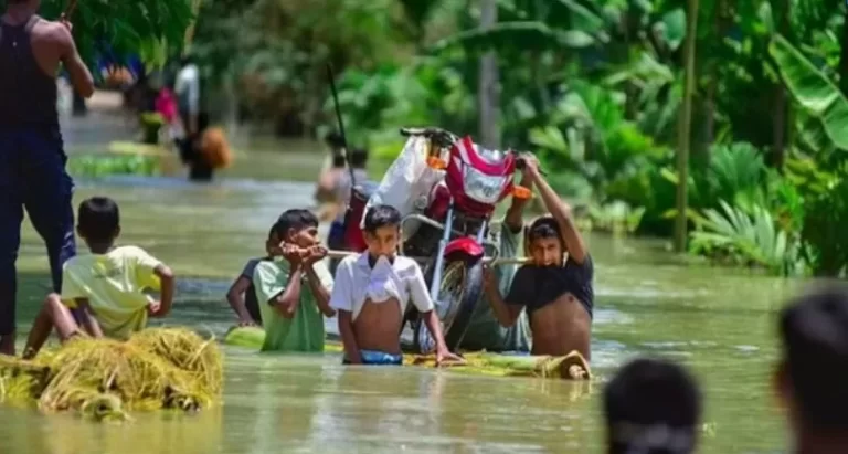 असम में भयावह हुई बाढ़ की स्थिति, एक लाख लोग प्रभावित; 371 गांव पानी में डूबे